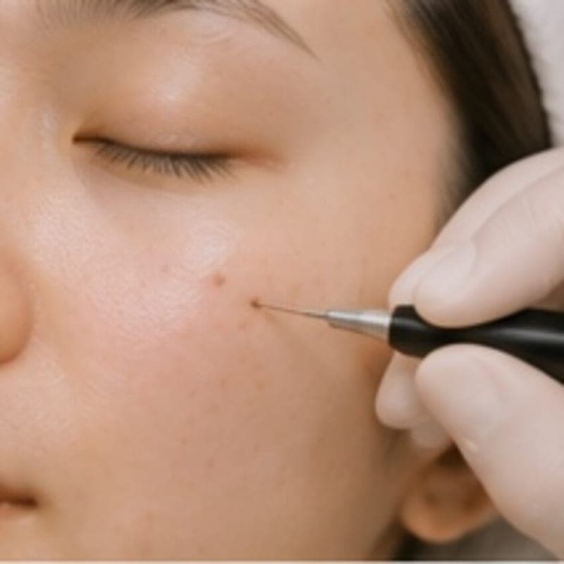 Cautery for skin tags, moles — Under 10 — 3