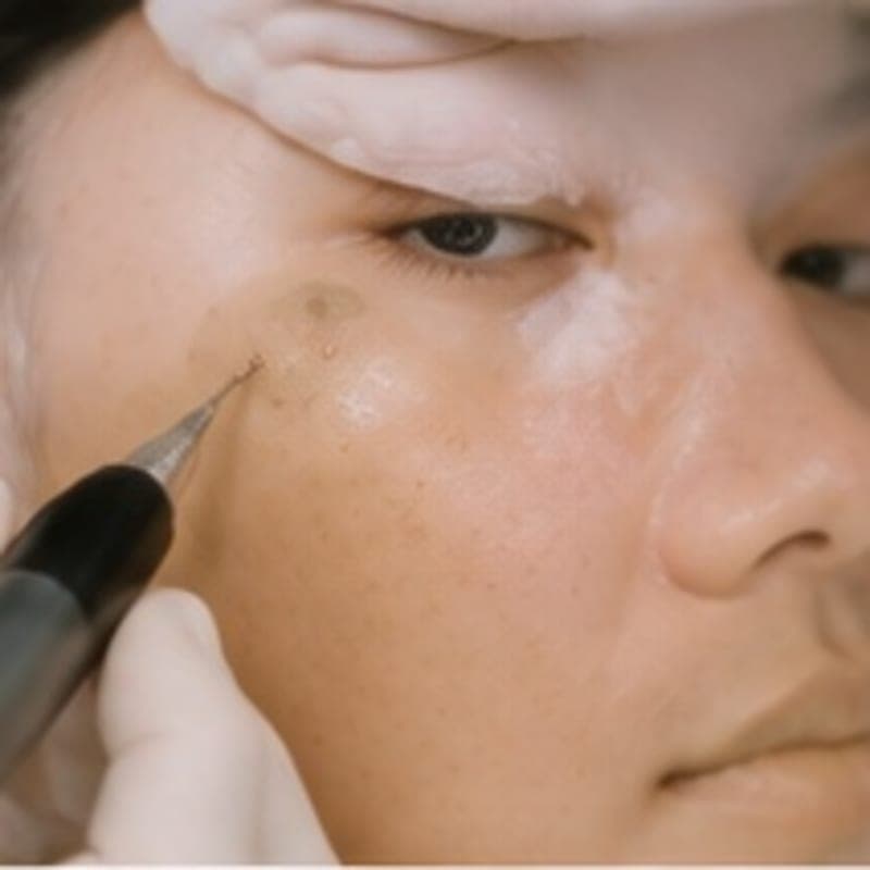 Cautery for skin tags, moles — Under 10 — 2