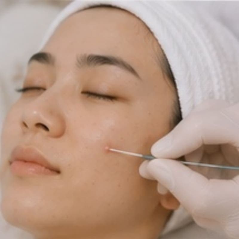 Micro-injection for acne — 3