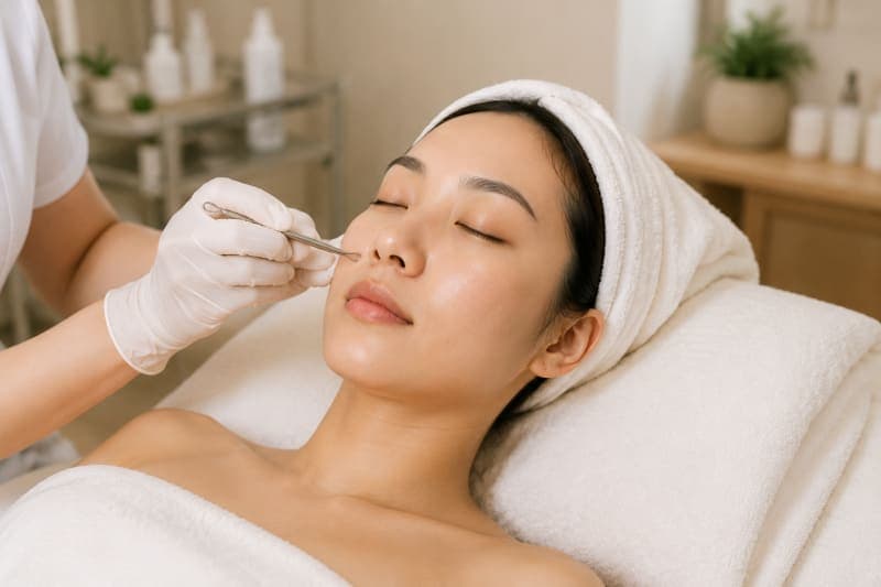 Is acne extraction painful?